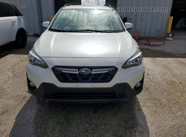 JF2GTAPC5MH652777 2021 SUBARU CROSSTREK White წინა ხედი