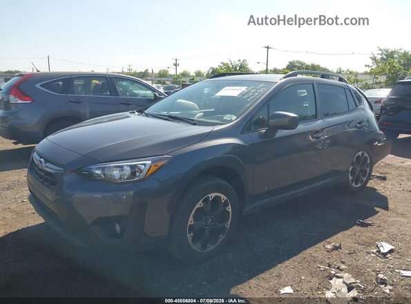 JF2GTAPC5N8283100 2022 SUBARU CROSSTREK Gray Przód lewy