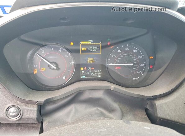 JF2GTAPC5P8307298 2023 SUBARU CROSSTREK Beige ხელსაწყოთა პანელის ხედი