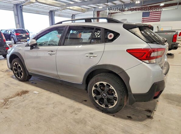 JF2GTAPC6M8305894 2021 SUBARU CROSSTREK Silver Rear left