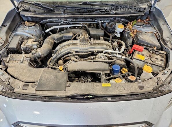 JF2GTAPC6M8305894 2021 SUBARU CROSSTREK Silver Rear interior view