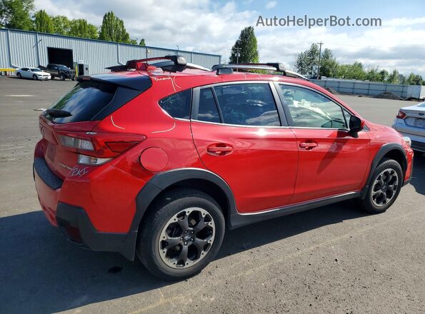 JF2GTAPC6M8369143 2021 SUBARU CROSSTREK Red Trasero derecho