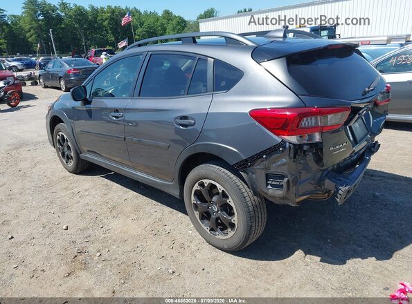 JF2GTAPC6M8683374 2021 SUBARU CROSSTREK Gray Հետևի ձախ