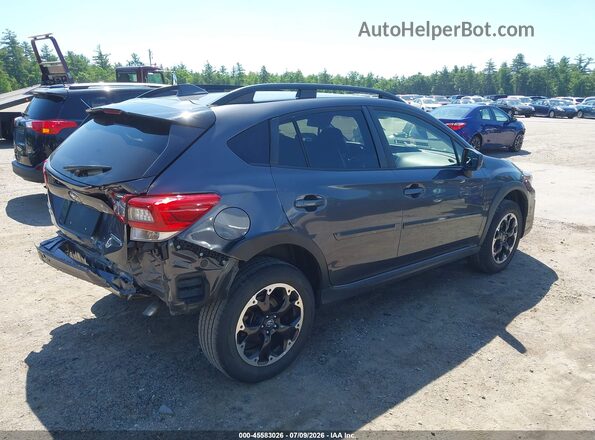 JF2GTAPC6M8683374 2021 SUBARU CROSSTREK Gray Հետևի աջ