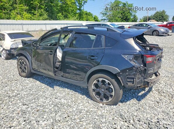 JF2GTAPC7M8232115 2021 SUBARU CROSSTREK Black Հետևի ձախ