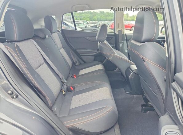JF2GTAPC7M8249285 2021 SUBARU CROSSTREK Charcoal Vista interior trasera