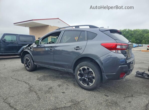 JF2GTAPC7M8249285 2021 SUBARU CROSSTREK Charcoal Trasero izquierdo