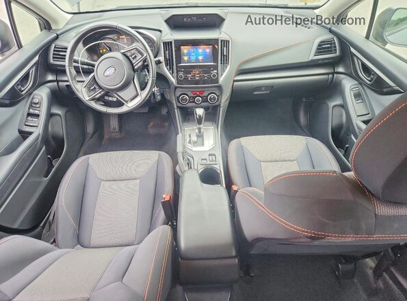 JF2GTAPC7M8249285 2021 SUBARU CROSSTREK Charcoal Vista del salpicadero