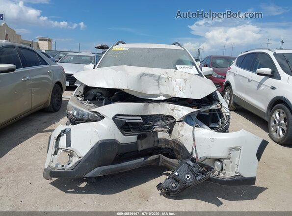JF2GTAPC7M8255927 2021 SUBARU CROSSTREK White Առջևի վահանակի տեսք