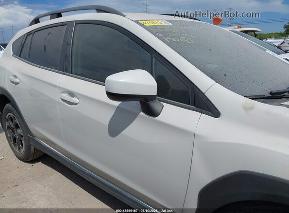 JF2GTAPC7M8255927 2021 SUBARU CROSSTREK White Սարքավորումների վահանակի տեսք