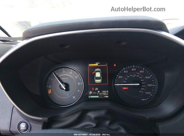 JF2GTAPC7M8299541 2021 SUBARU CROSSTREK White Вид задніх сидінь
