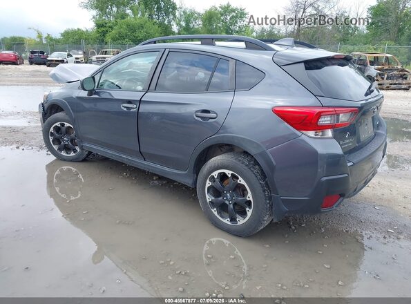 JF2GTAPC8M8261431 2021 SUBARU CROSSTREK Gray Rear left
