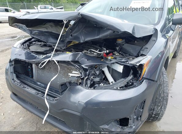 JF2GTAPC8M8261431 2021 SUBARU CROSSTREK Gray Front view