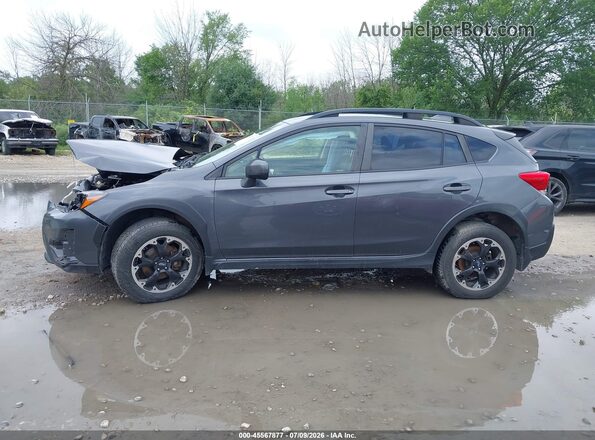 JF2GTAPC8M8261431 2021 SUBARU CROSSTREK Gray 360 interior view