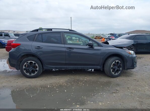 JF2GTAPC8M8261431 2021 SUBARU CROSSTREK Gray Rear interior view
