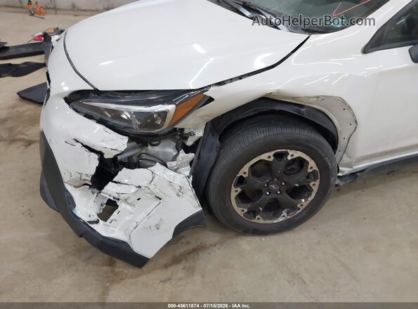 JF2GTAPC8M8316167 2021 SUBARU CROSSTREK White წინა ხედი