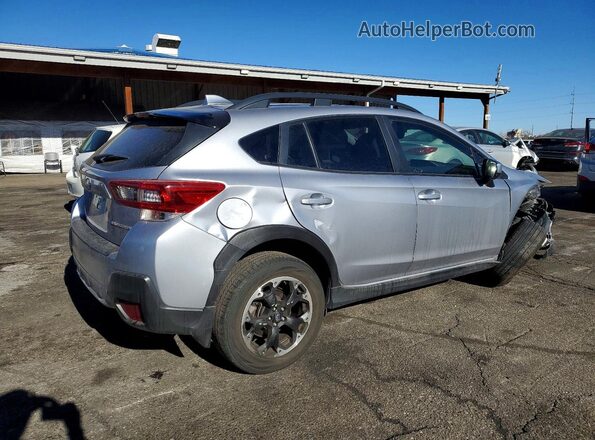 JF2GTAPC8M8652241 2021 SUBARU CROSSTREK Silver Հետևի աջ