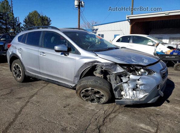 JF2GTAPC8M8652241 2021 SUBARU CROSSTREK Silver Առջևի աջ