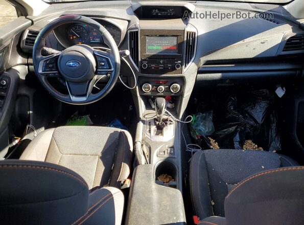 JF2GTAPC8M8652241 2021 SUBARU CROSSTREK Silver Առջևի վահանակի տեսք