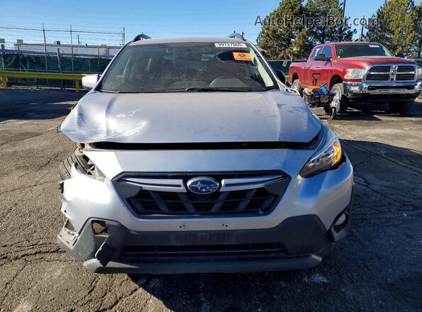 JF2GTAPC8M8652241 2021 SUBARU CROSSTREK Silver Դիմացի տեսք