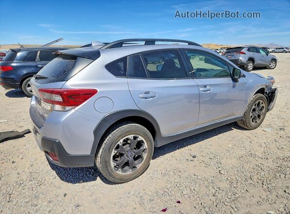 JF2GTAPC8PH318845 2023 SUBARU CROSSTREK Серебряный Задняя правая четверть