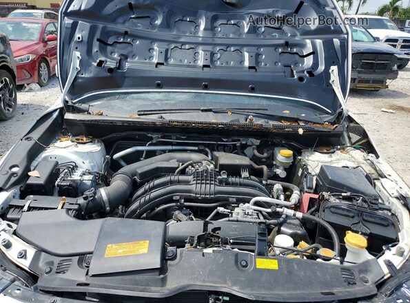 JF2GTAPC9L8217386 2020 SUBARU CROSSTREK Белый Вид задней части салона