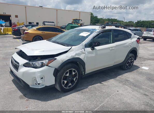 JF2GTAPC9L8217386 2020 SUBARU CROSSTREK Белый Передняя левая четверть
