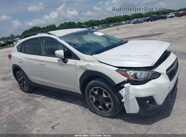 JF2GTAPC9L8217386 2020 SUBARU CROSSTREK Белый Вид задней части салона