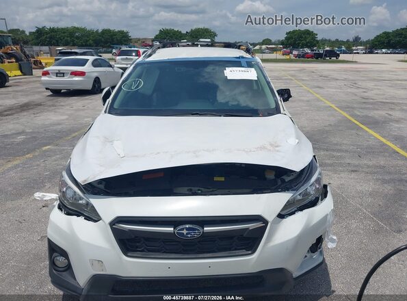 JF2GTAPC9L8217386 2020 SUBARU CROSSTREK Белый Вид щитка приборов