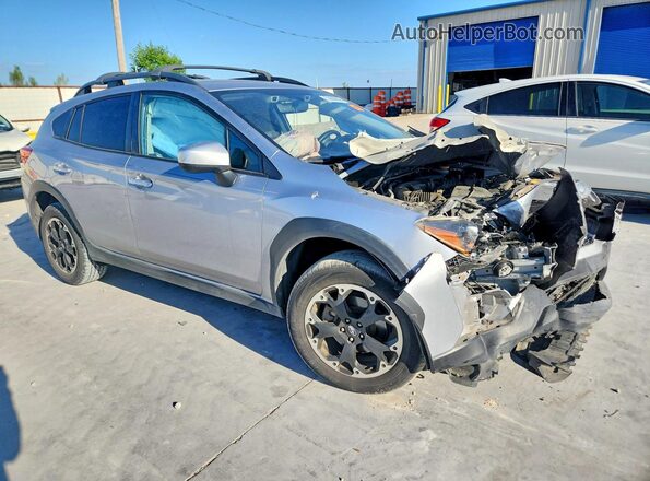 JF2GTAPC9M8226235 2021 SUBARU CROSSTREK Silver Przód prawy