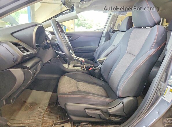 JF2GTAPC9M8345113 2021 SUBARU CROSSTREK Gray Widok wnętrza z przodu