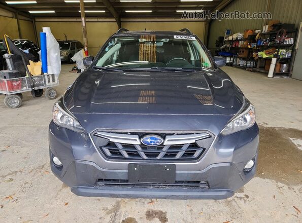 JF2GTAPC9M8345113 2021 SUBARU CROSSTREK Gray Widok z przodu