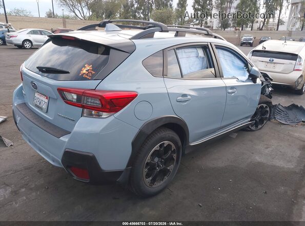 JF2GTAPC9M8386373 2021 SUBARU CROSSTREK Blue Tył prawy