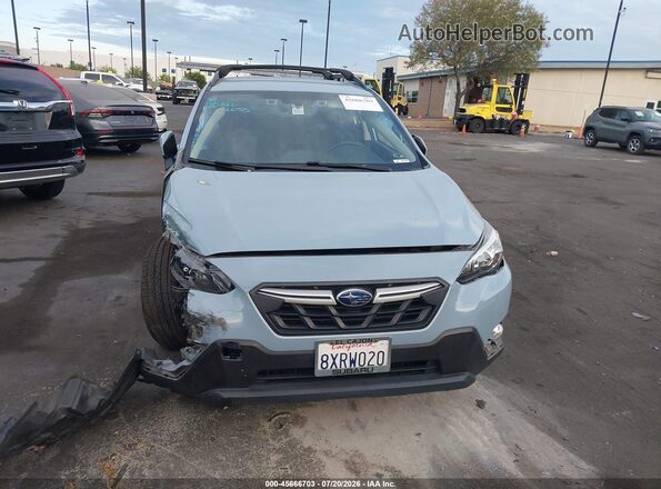 JF2GTAPC9M8386373 2021 SUBARU CROSSTREK Blue Widok wnętrza z tyłu