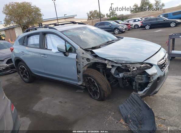 JF2GTAPC9M8386373 2021 SUBARU CROSSTREK Blue Widok wnętrza 360 stopni