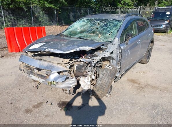 JF2GTAPCXM8335075 2021 SUBARU CROSSTREK Silver Vista frontal