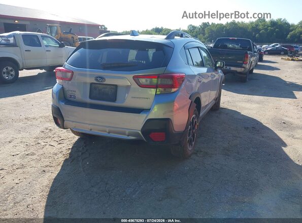 JF2GTAPCXM8335075 2021 SUBARU CROSSTREK Silver Trasero derecho