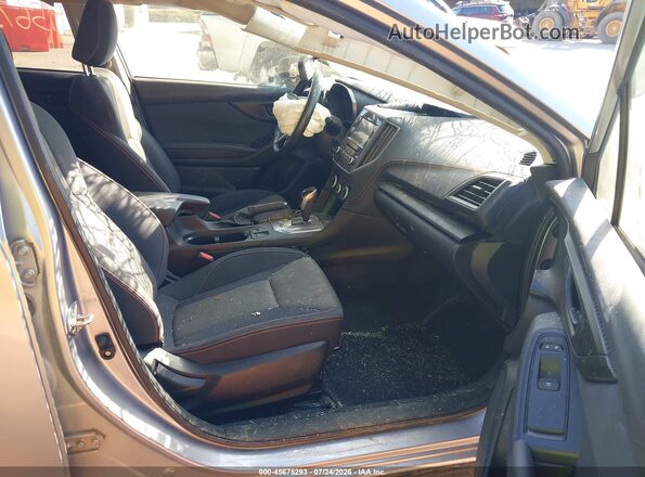 JF2GTAPCXM8335075 2021 SUBARU CROSSTREK Silver Vista interior delantera