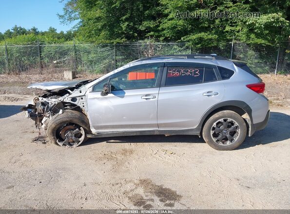 JF2GTAPCXM8335075 2021 SUBARU CROSSTREK Silver Vista interior de 360 grados