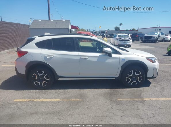 JF2GTDEC5KH399655 2019 SUBARU CROSSTREK HYBRID White Vista interior trasera
