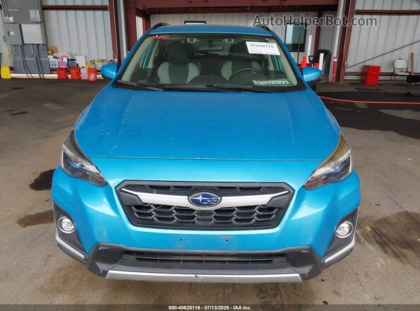 JF2GTDEC8KH325159 2019 SUBARU CROSSTREK HYBRID Синий Вид спереди
