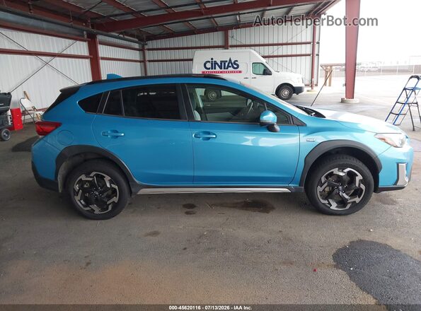 JF2GTDEC8KH325159 2019 SUBARU CROSSTREK HYBRID Синий Вид задней части салона