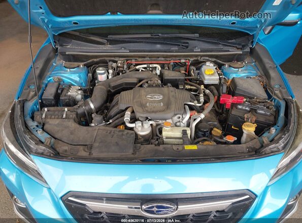 JF2GTDEC8KH325159 2019 SUBARU CROSSTREK HYBRID Синий Вид сзади