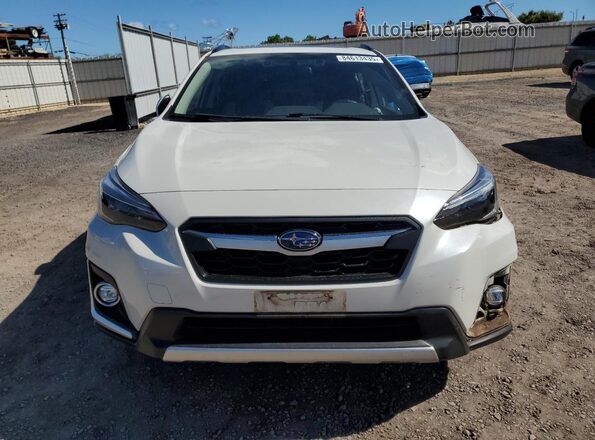 JF2GTDNC5KH334787 2019 SUBARU CROSSTREK White Դիմացի տեսք