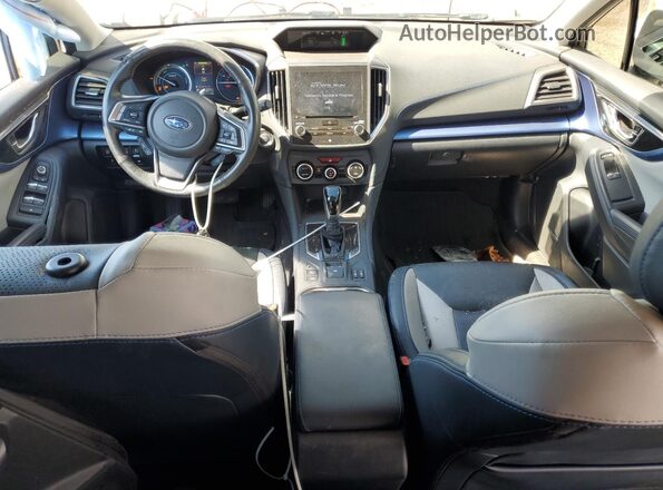 JF2GTDNC5KH334787 2019 SUBARU CROSSTREK White Առջևի վահանակի տեսք