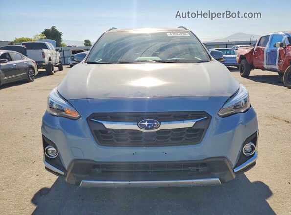 JF2GTDNC6LH230374 2020 SUBARU CROSSTREK Blue წინა ხედი