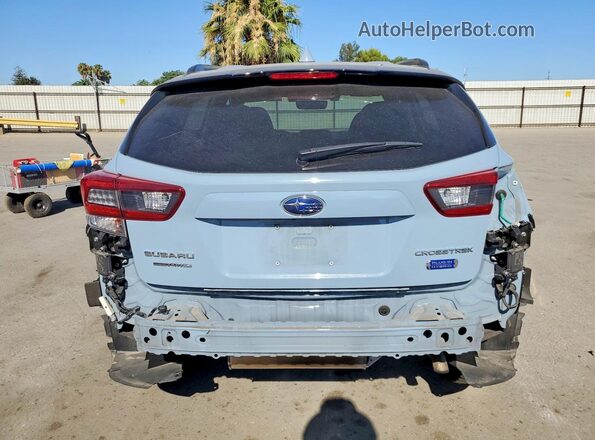 JF2GTDNC6LH230374 2020 SUBARU CROSSTREK Blue უკანა ხედი