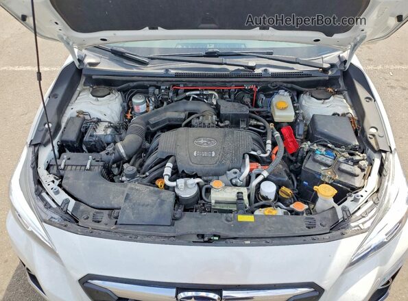 JF2GTDNC9LH282629 2020 SUBARU CROSSTREK White Սալոնի հետևի տեսք