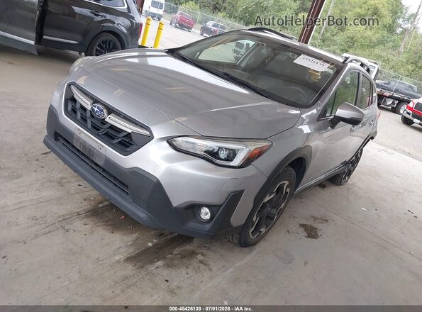 JF2GTHMC0N8235601 2022 SUBARU CROSSTREK Silver წინა მარცხენა ხედი სამი მეოთხედიდან