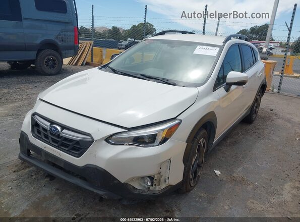 JF2GTHMC1M8234360 2021 SUBARU CROSSTREK White Front view